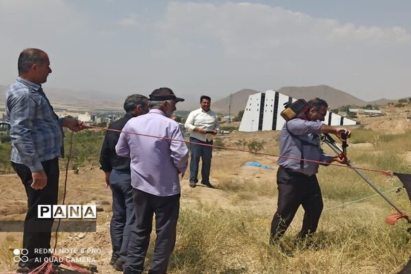 برپایی موکب سازمان دانش‌آموزی در شهرکرد