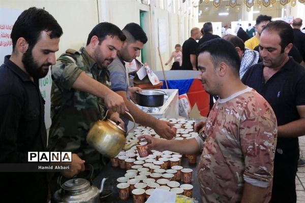 میزبانی مرز تمرچین از زائران اربعین