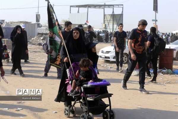 میزبانی مرز تمرچین از زائران اربعین