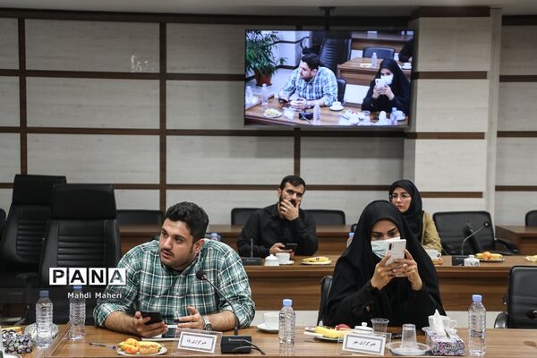 نشست خبری قائم مقام سازمان دانش‌آموزی با موضوع «موکب فرزندان حاج قاسم»
