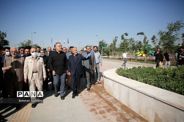 افتتاح فاز یک بوستان ایرانیان