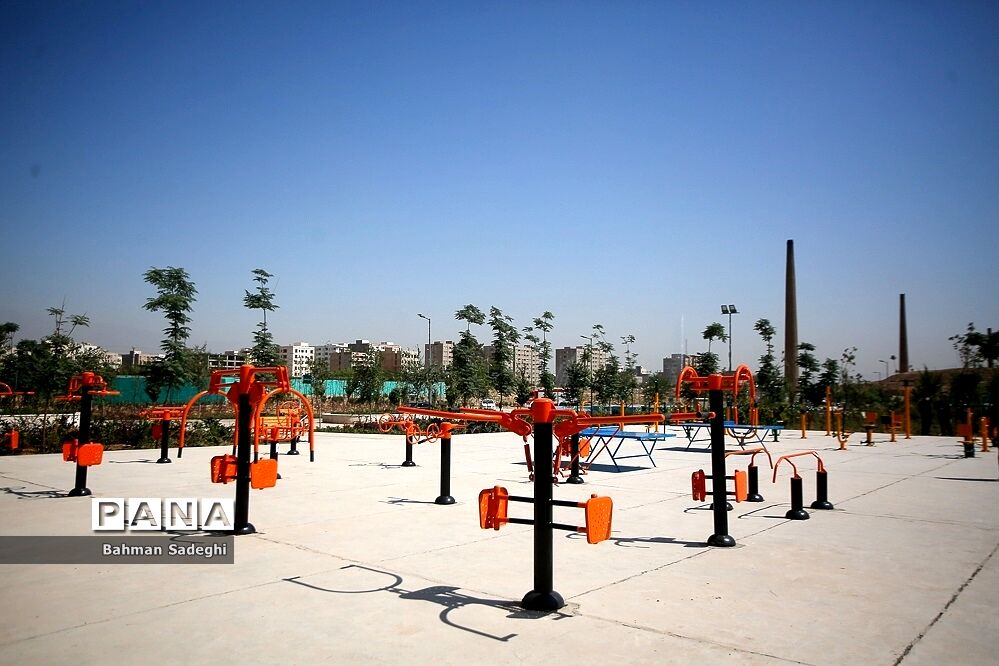 افتتاح فاز یک بوستان ایرانیان
