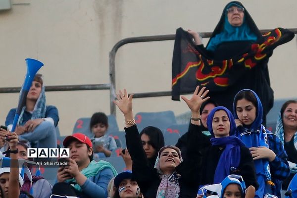 دیدار تیم های استقلال تهران و نساجی مازندران