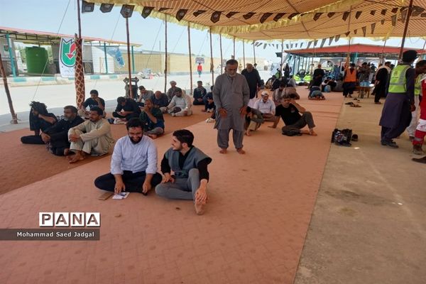 پذیرایی از زائران پاکستانی اربعین در مرز بین‌المللی ریمدان
