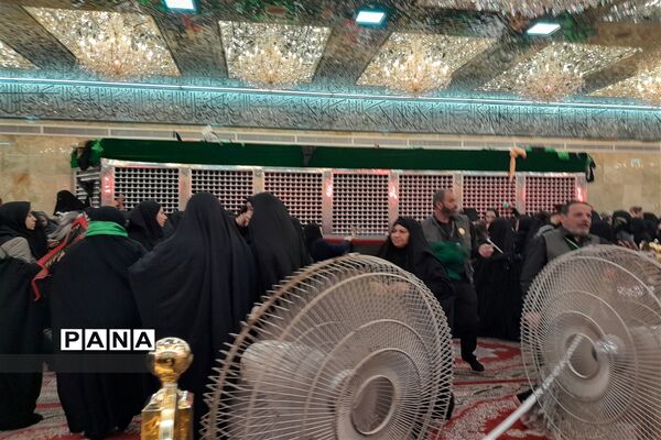 سیل عاشقان حسینی در کربلا
