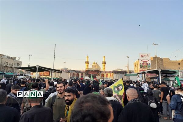 سیل عاشقان حسینی در کربلا