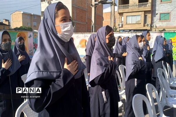 مانور بازگشایی مدارس قائمشهر