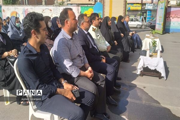 مانور بازگشایی مدارس قائمشهر
