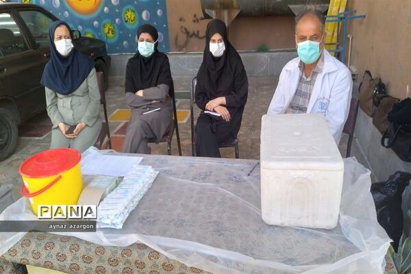 مانور بازگشایی مدارس قائمشهر