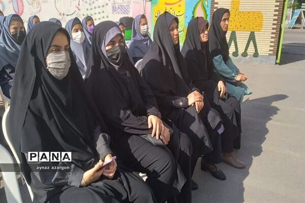 مانور بازگشایی مدارس قائمشهر