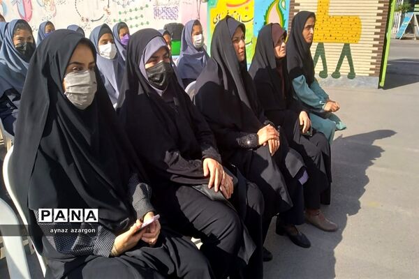 مانور بازگشایی مدارس قائمشهر