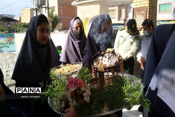 مانور بازگشایی مدارس قائمشهر