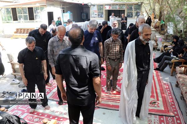 موکب فرزندان حاج‌قاسم در مسیر نجف به کربلا