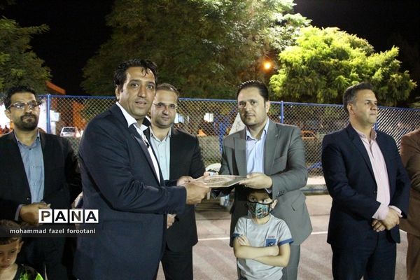 برگزاری اختتامیه مسابقات بسکتبال سه نفره