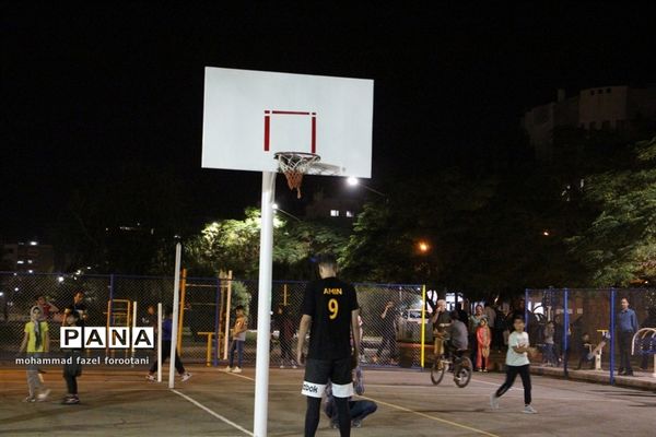 برگزاری اختتامیه مسابقات بسکتبال سه نفره