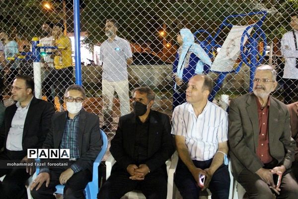 برگزاری اختتامیه مسابقات بسکتبال سه نفره