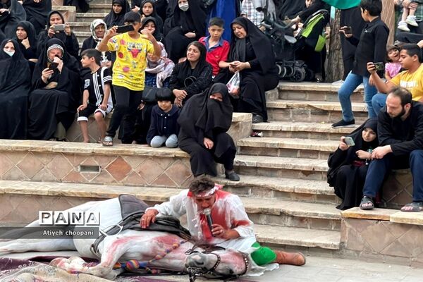 آیین تعزیه‌خوانی واقعه کربلا در بوستان سهند