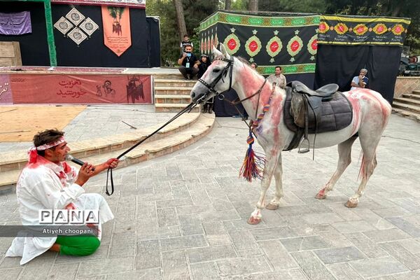 آیین تعزیه‌خوانی واقعه کربلا در بوستان سهند