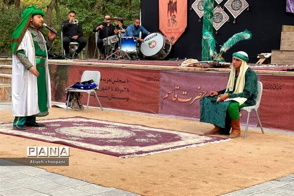 آیین تعزیه‌خوانی واقعه کربلا در بوستان سهند