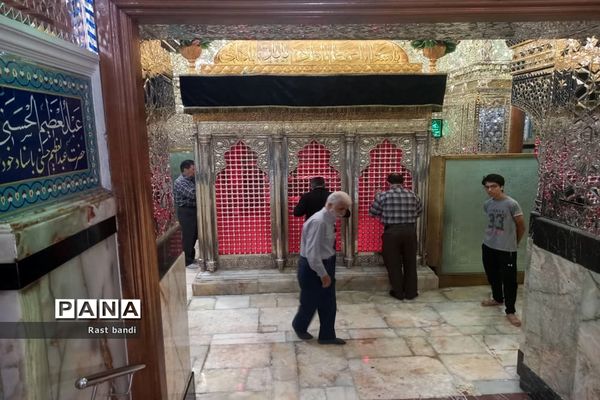 زیارت حرم حضرت عبدالعظیم حسنی در ایام اربعین حسینی