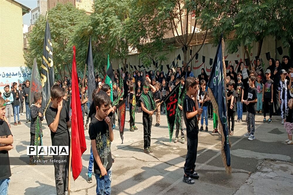 اولین اجتماع کودکان اربعینی در بهارستان دو