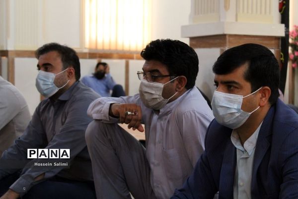 مراسم عزاداری اربعین حسینی در آموزش و پرورش هرمزگان