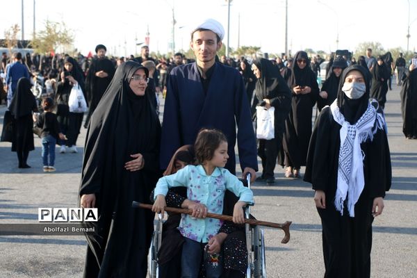 راهپیمایی عاشقان اربعین سیدالشهدا(ع) در قم-1