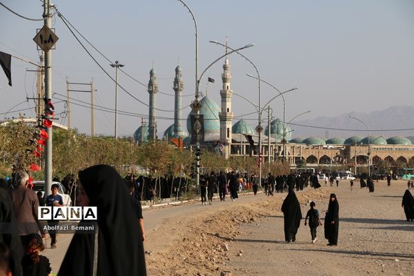 راهپیمایی عاشقان اربعین سیدالشهدا(ع) در قم-1