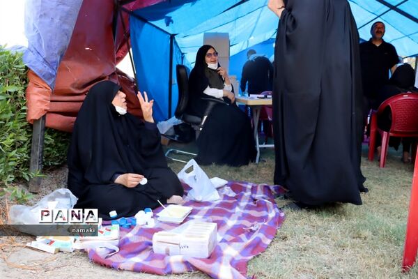 موکب پزشکی جمعیت ندای صلح کاشان