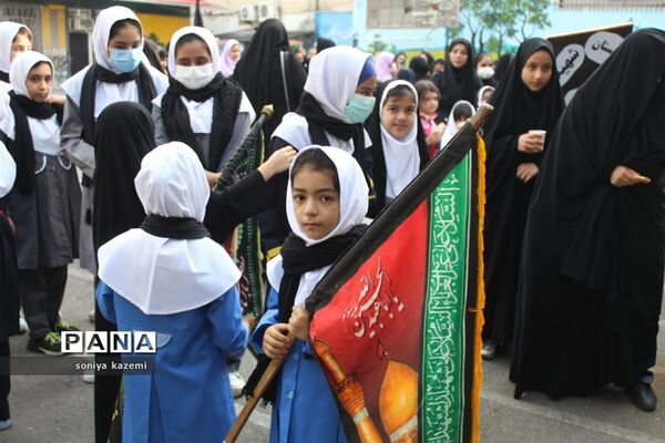 پیاده‌روی بزرگ اربعین در رکاب زینب شهرستان ساری