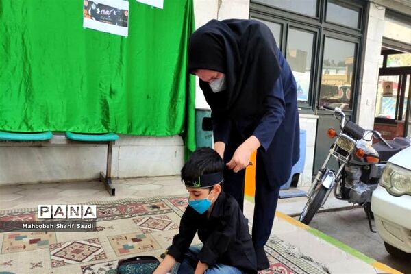 برگزاری همایش کبوتران حرم در اداره ناحیه ۴ شیراز