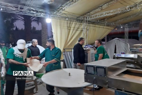 بازدید مسئولان شهرستان ملارد از موکب حضرت رقیه(س)