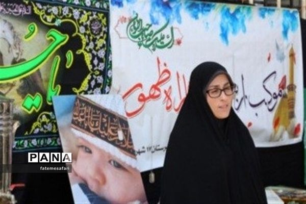 برپایی موکب اربعین حسینی در شهرستان فیروزکوه