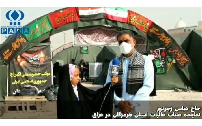 ۲۰ موکب هرمزگانی در مسیر پیاده روی اربعین فعالیت می‌کنند/فیلم