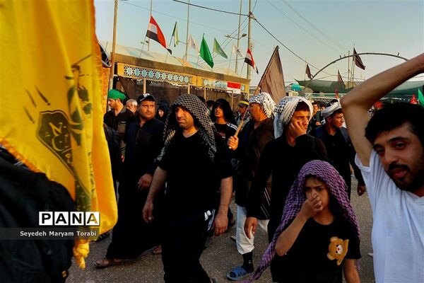 در مسیر بهشت، حضور کودکان و نوجوانان در راهپیمایی اربعین حسینی