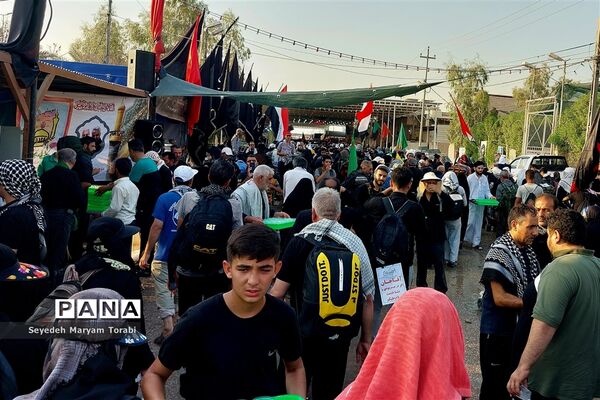 در مسیر بهشت، حضور کودکان و نوجوانان در راهپیمایی اربعین حسینی