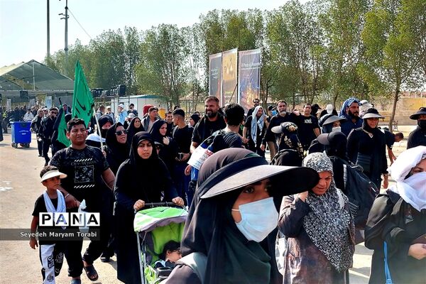 در مسیر بهشت، حضور کودکان و نوجوانان در راهپیمایی اربعین حسینی