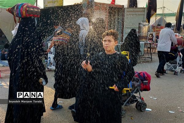 در مسیر بهشت، حضور کودکان و نوجوانان در راهپیمایی اربعین حسینی