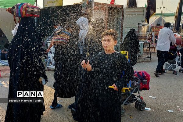 در مسیر بهشت، حضور کودکان و نوجوانان در راهپیمایی اربعین حسینی