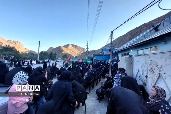 پیاده‌روی جاماندگان اربعین در بلده