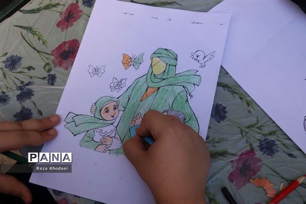 موکب دانش‌آموزی جاماندگان اربعین در تبریز