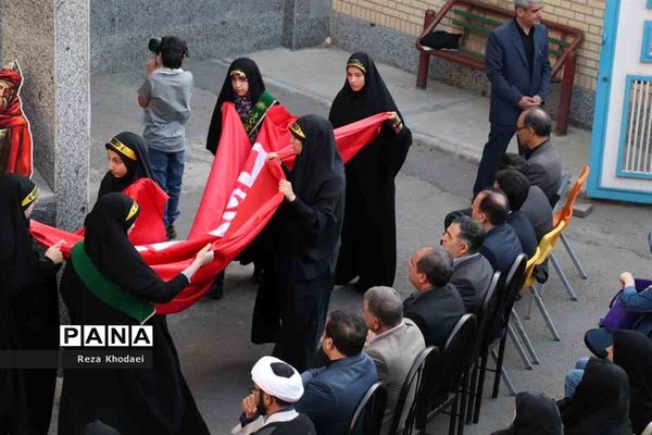 موکب دانش‌آموزی جاماندگان اربعین در تبریز