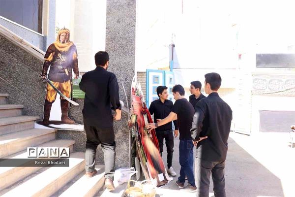 موکب دانش‌آموزی جاماندگان اربعین در تبریز