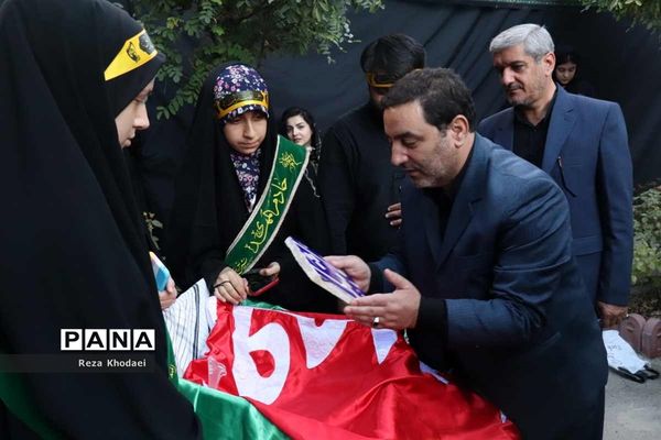 موکب دانش‌آموزی جاماندگان اربعین در تبریز