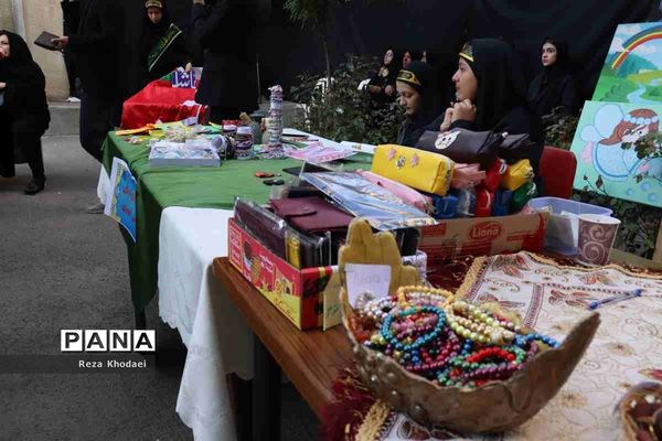 موکب دانش‌آموزی جاماندگان اربعین در تبریز