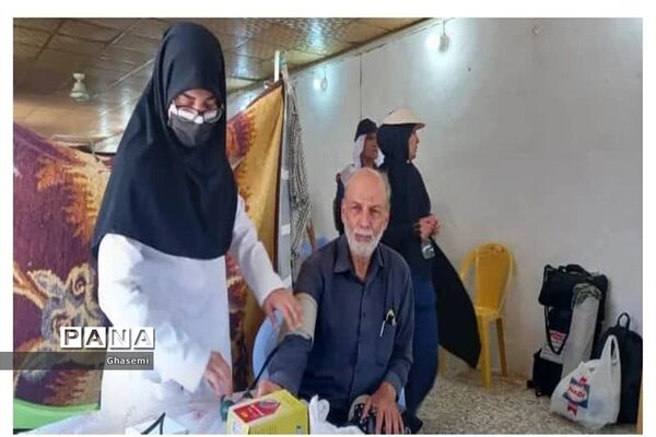 برپایی موکب خدماتی پزشکی نجف آباد در مسیر نجف به کربلا