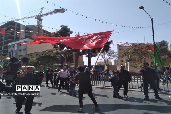 عزاداری در ساحت مقدس امام رضا(ع)