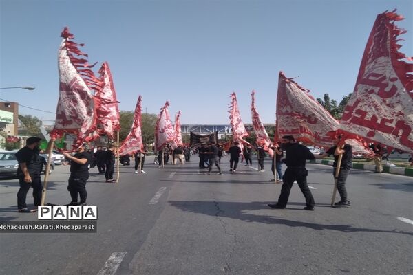 عزاداری در ساحت مقدس امام رضا(ع)