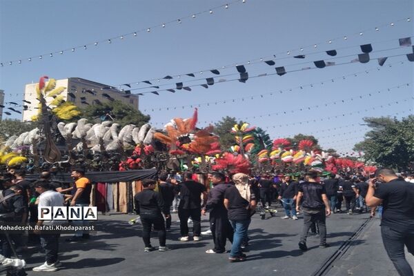 عزاداری در ساحت مقدس امام رضا(ع)