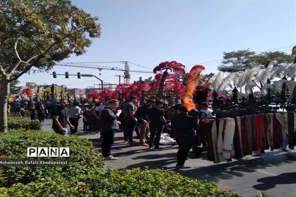 عزاداری در ساحت مقدس امام رضا(ع)